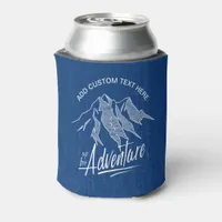 Up For Adventure Mountains White ID358 Can Cooler