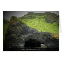 Akun Island Basalt Sea Cave Card