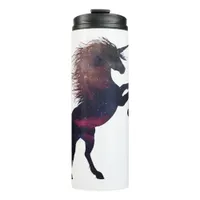 Magical Unicorn Space Nebula Thermal Tumbler