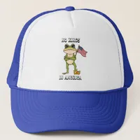 No Kings in America Anti-Trump Protest  Trucker Hat