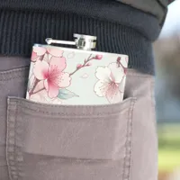 Cherry Blossom Flask