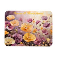 Field of Poppies Serene and Vibrant  Magnet