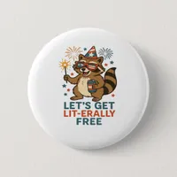 Let's Get Lit-erally Free Design - Fun Party Quote Button