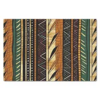 Elegant Ethnic African Pattern with Unique Details Tissue Paper