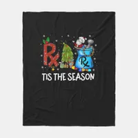 Technician Christmas Tis The Season Fleece Blanket