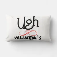 Ugh Valentine's - Was Mine on white | Lumbar Pillow