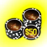 Fireworks of Star Formation Yellow | Poker Chips