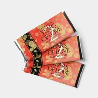 Elegant 2nd Garnet Wedding Anniversary Celebration Hershey Bar Favors