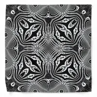 Black+White Bandana Tribalistic Pattern #2