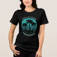 Gulf of Gavin | Funny Political Humor Tri-Blend Shirt