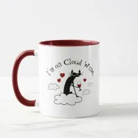 I'm On Cloud Wine Funny Love Wine Quote