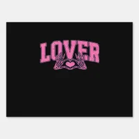 Font With Skeleton Hands Classic Sign