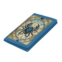 Cancer Astrology Sign Trifold Wallet