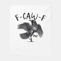F-Caw-F Essential Retro Classic Fleece Blanket