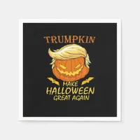 Trumpkin Make Halloween Great Again – Retro Pumpki Napkins