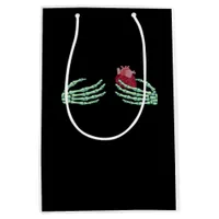 Halloween Skeleton Hands With Heart Classic Medium Gift Bag