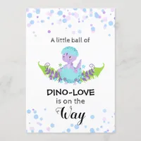 *~* Hatching Egg Dinosaur Baby Shower Invitation