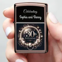 Timeless Pearl: 30th Anniversary g Zippo Lighter