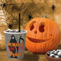 Grim Reaper Halloween ID108 Paper Cups