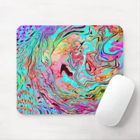 Tranquility Abstract Fluid Art  Mouse Pad