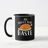 All About That Baste Minimal Design Mug