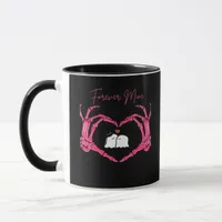 Mine Valentines Day Classic Skeleton Hands Hearts  Mug