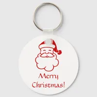 Keychain - Santa's Face