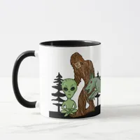 Cryptid, UFO,  Big Foot, Chupacabra, Alien Mug