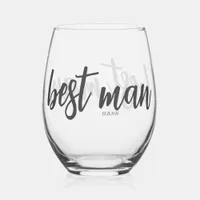 Personalized Sips: Wedding Bridal Party Glass