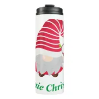 Gnomie Christmas Thermal Tumbler