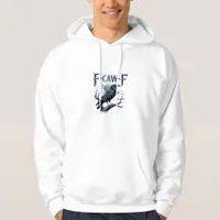 F-Caw-F Funny Gothic Raven Bird Halloween Hoodie