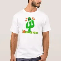 I Love Cinco De Mayo Cactus Cartoon T-Shirt