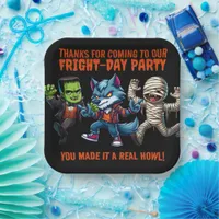 Cute Monsterrific Fright Day Halloween Party Paper Plates