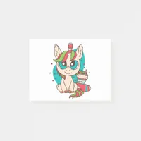 Unicorn Christmas Post-it Notes