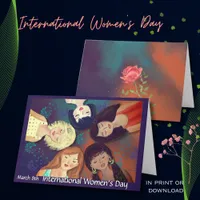 International Women's Day celebrating Unity Holiday Card