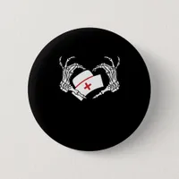 Skeleton Hand Heart Lazy Diy Halloween Costume Nur Button