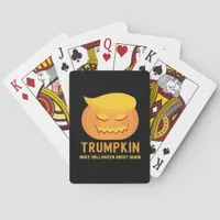 Trumpkin Make Halloween Great Again – Basic Parody Poker Cards