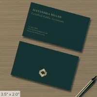 CPA Accountant Business Card