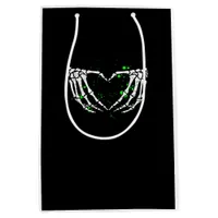 Skeleton Hand Heart Sign Costume Halloween Medium Gift Bag