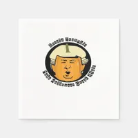 Halloween Trumpkin Pumpkin Classic Napkins
