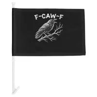 F-Caw-F Creative Style Car Flag