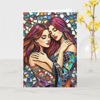 Happy Anniversary | Lesbian Couple Card