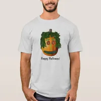 Happy Halloween! - Uncut Pumpkin Face T-Shirt