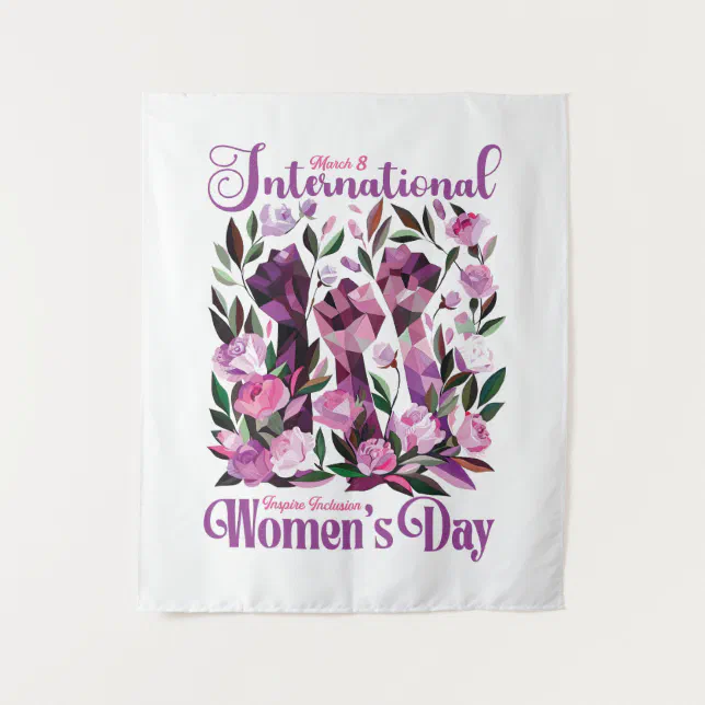 International Women's Day March 8 Tapestry