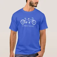 In Perfect Balance Tandem Cyclist T-Shirt