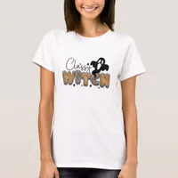 Classy Witch - Halloween T-Shirt