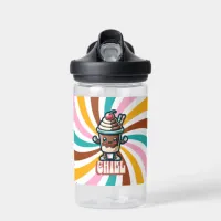 Chill Chocolate Milkshake Pun  Water Bottle