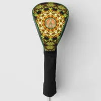 Peace Sign Nature Energy  Golf Head Cover