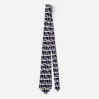 Vintage Madam Malaria Mosquito Neck Tie