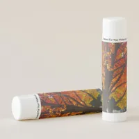 Autumn Leaves of Yellow and Orange Photo Lip Balm